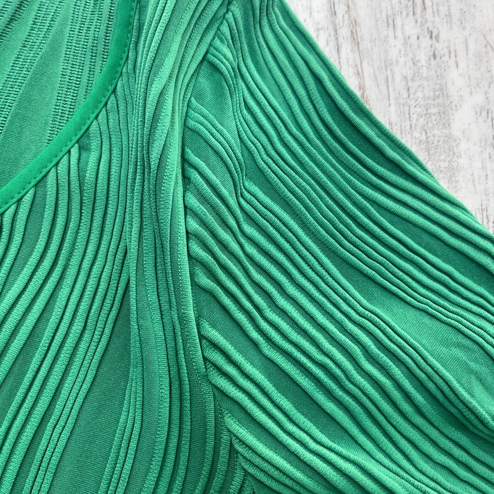 Pretty Garden Tie Front Maxi Dress – Long Sleeve Bodycon Cocktail Dress, Size L - Picture 12 of 16